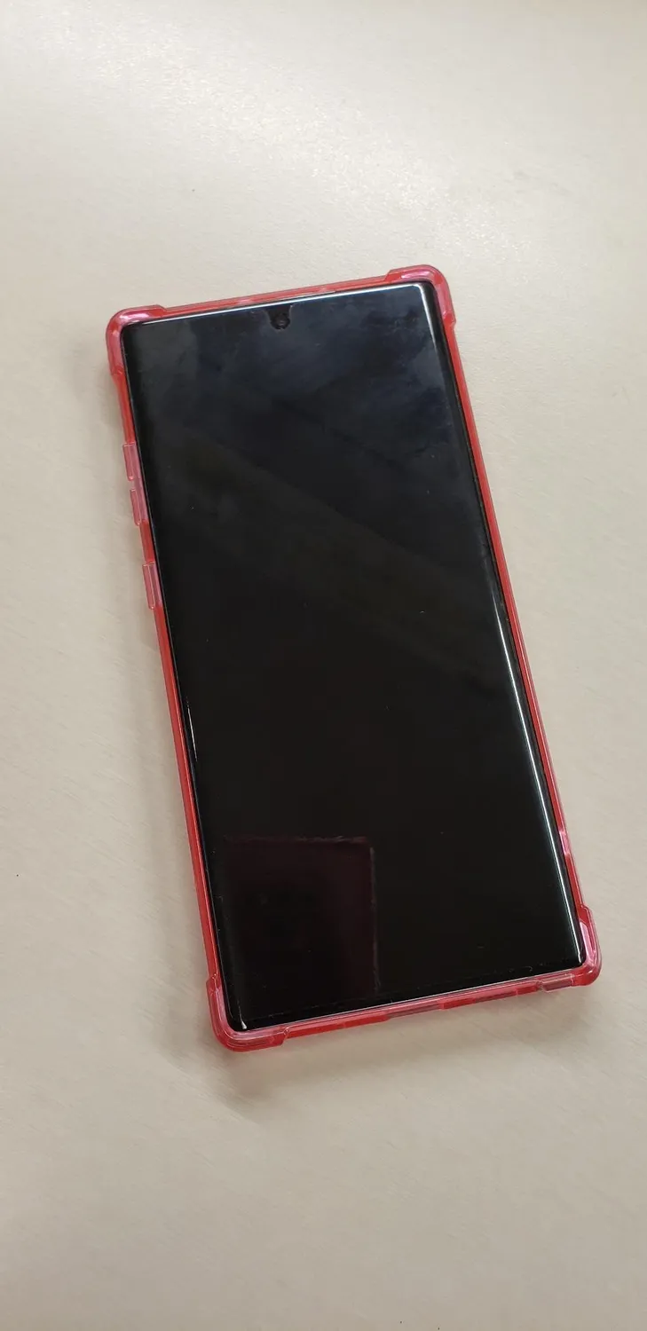 MoKo Cover Galaxy Note 10 Plus 6.8 Trasparente Rosa Sottile