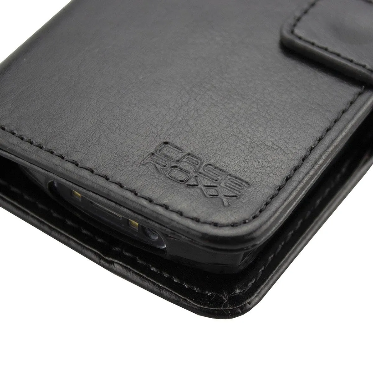 caseroxx Bookstyle Emporia Pure V25 custodia a libro nera