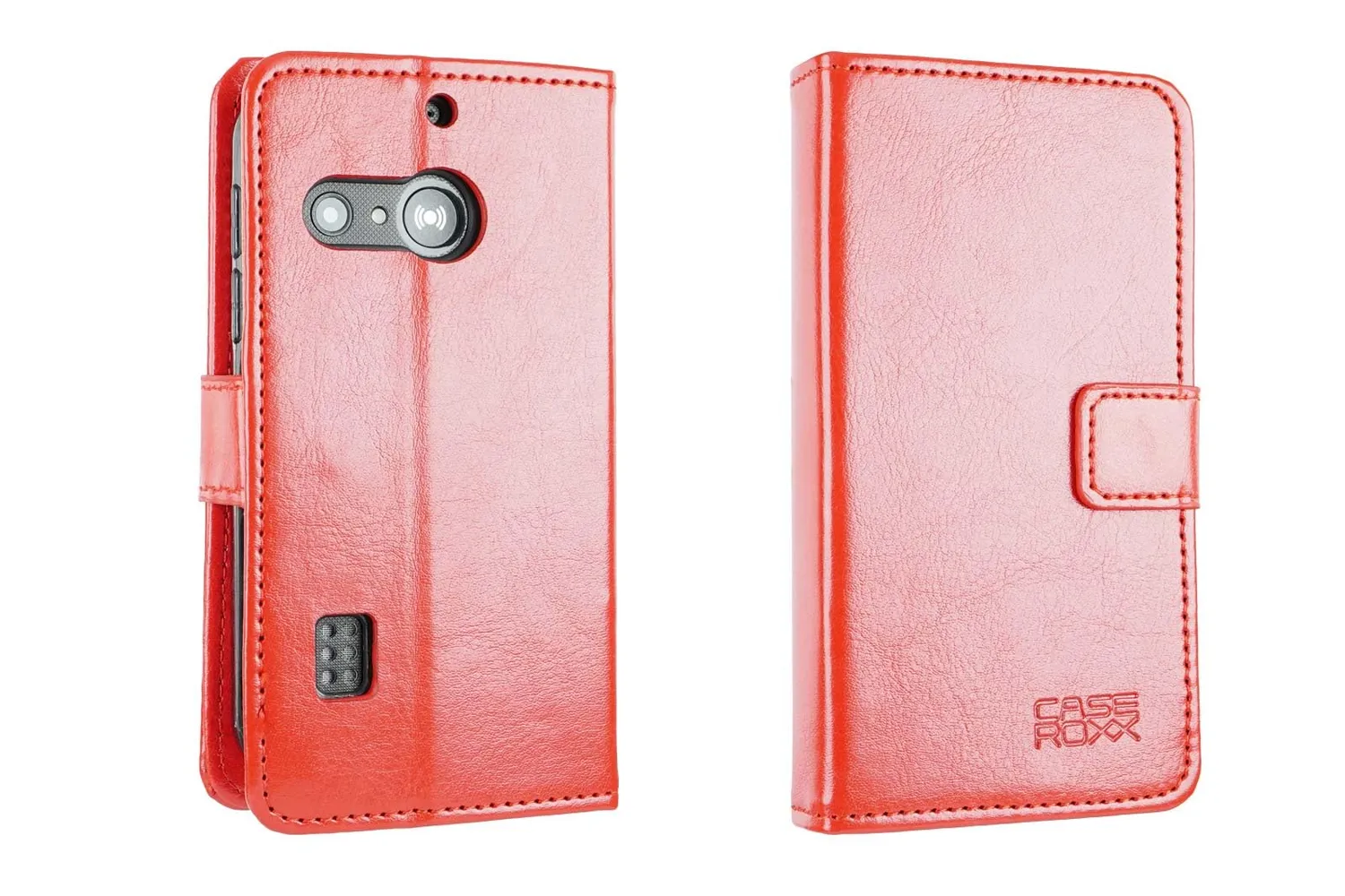 caseroxx Doro 1880/5860 cover portafoglio rossa