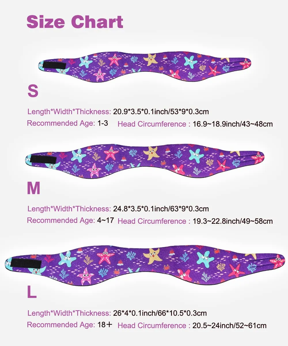 MoKo Fascia Nuoto Bambini M Viola Neoprene