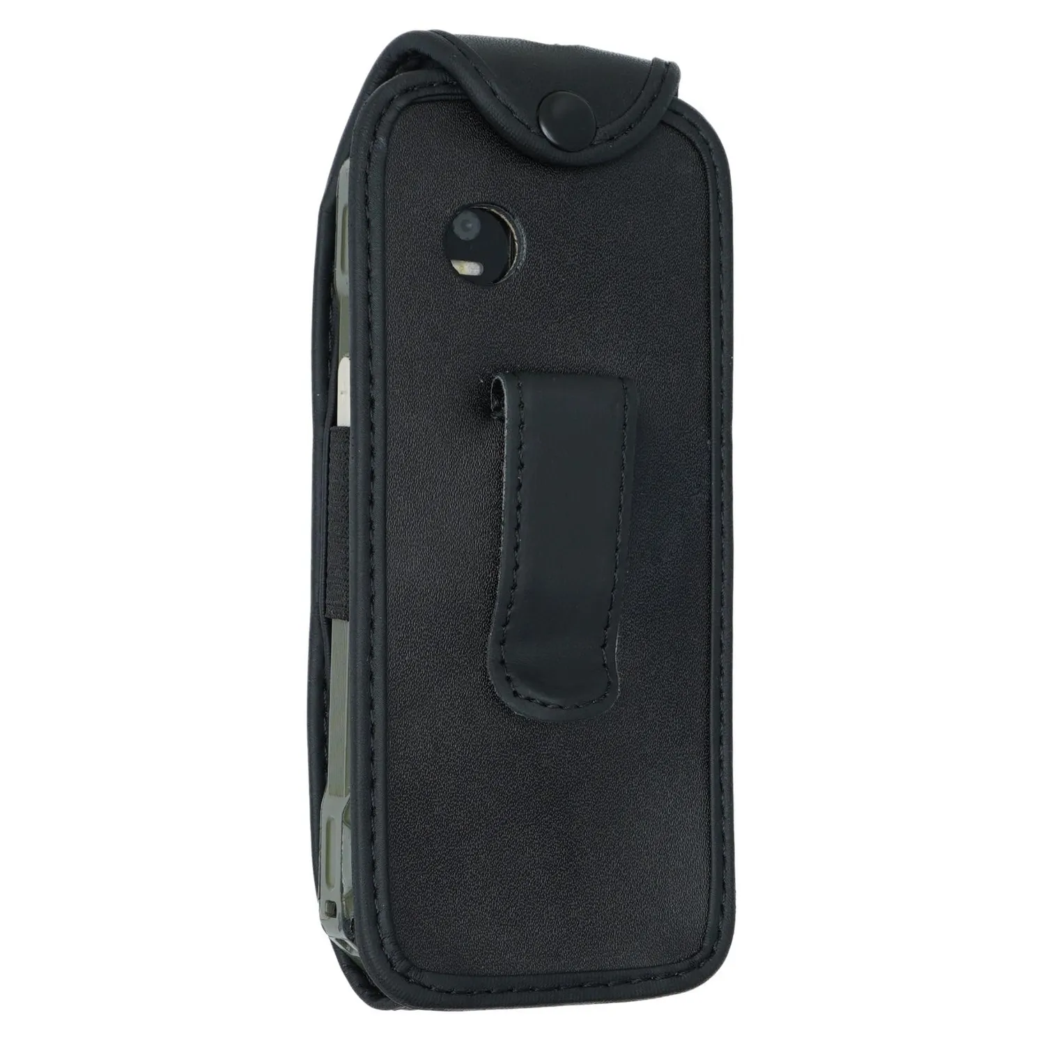 caseroxx custodia pelle Hammer 6 LTE cintura nera