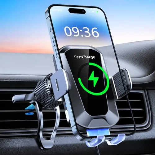 EOIWUY supporto auto ricarica wireless 15W 360°