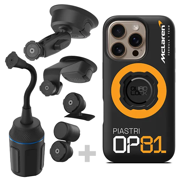 Quad Lock Oscar Piastri Kit auto McLaren edizione