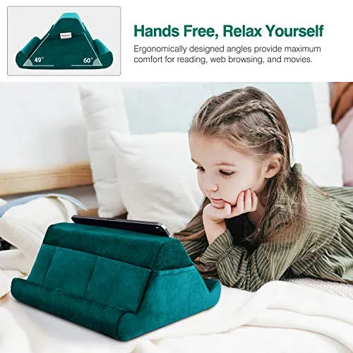 MoKo Supporto Tablet Cuscino Turchese Multi-Angolo Tasche