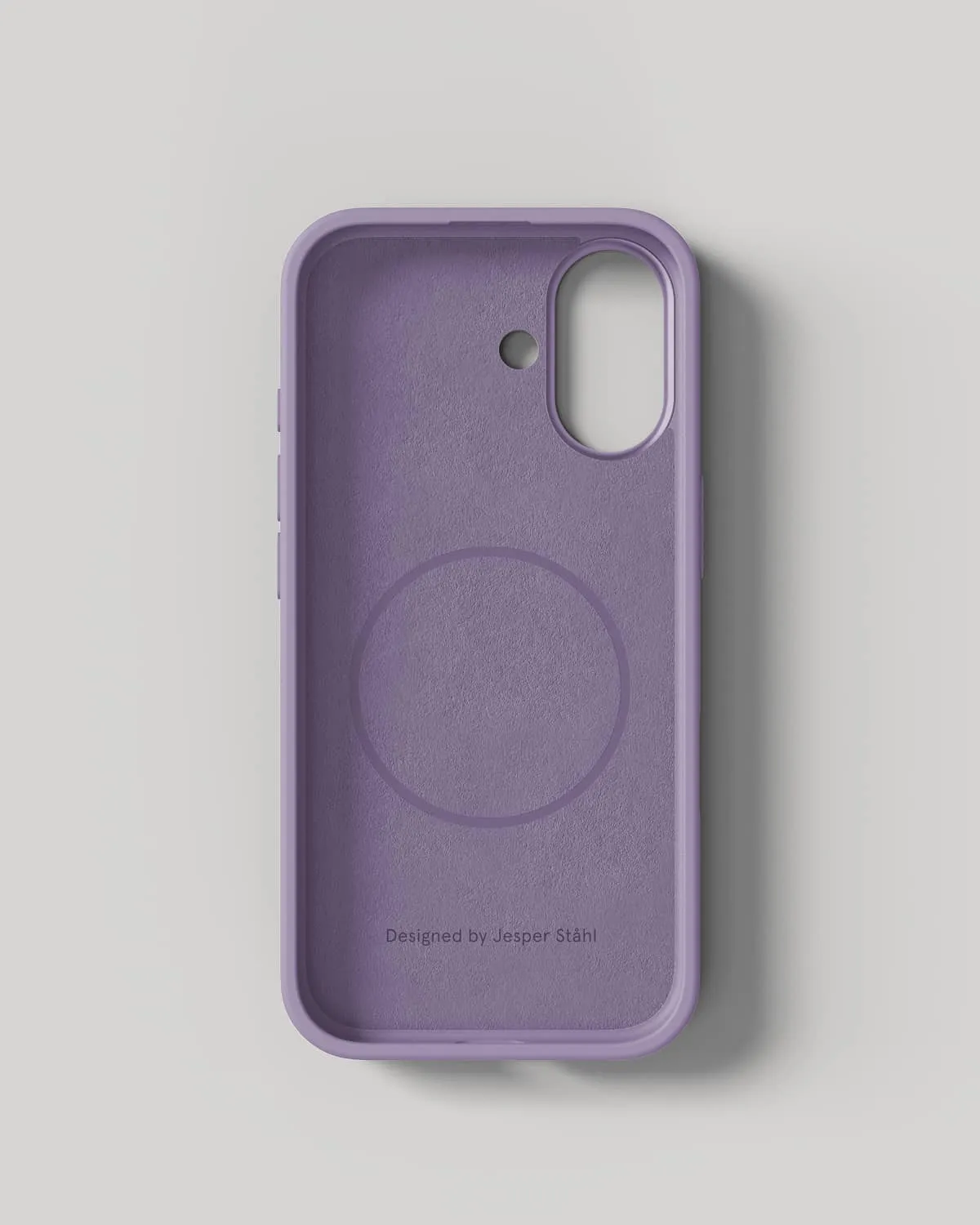 Nudient Bold Case custodia iPhone 17 viola MagSafe