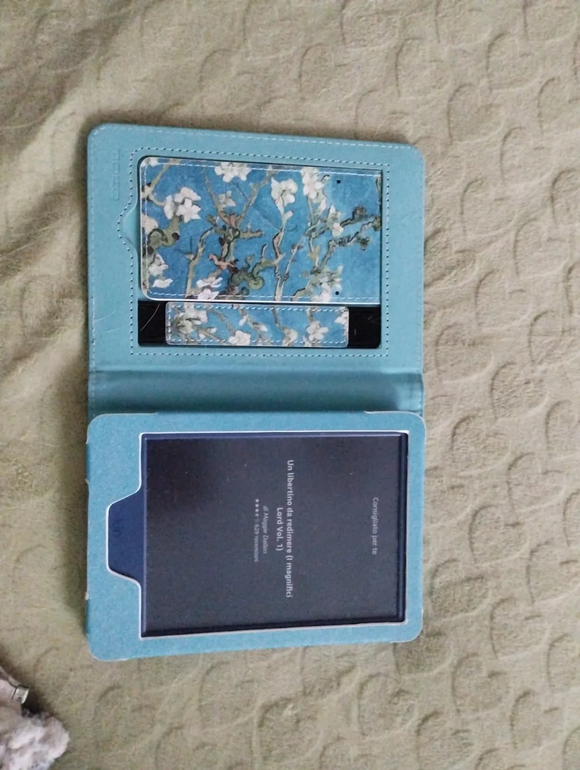 MoKo Custodia Kindle 6" 12a Gen FioriC stand leggera