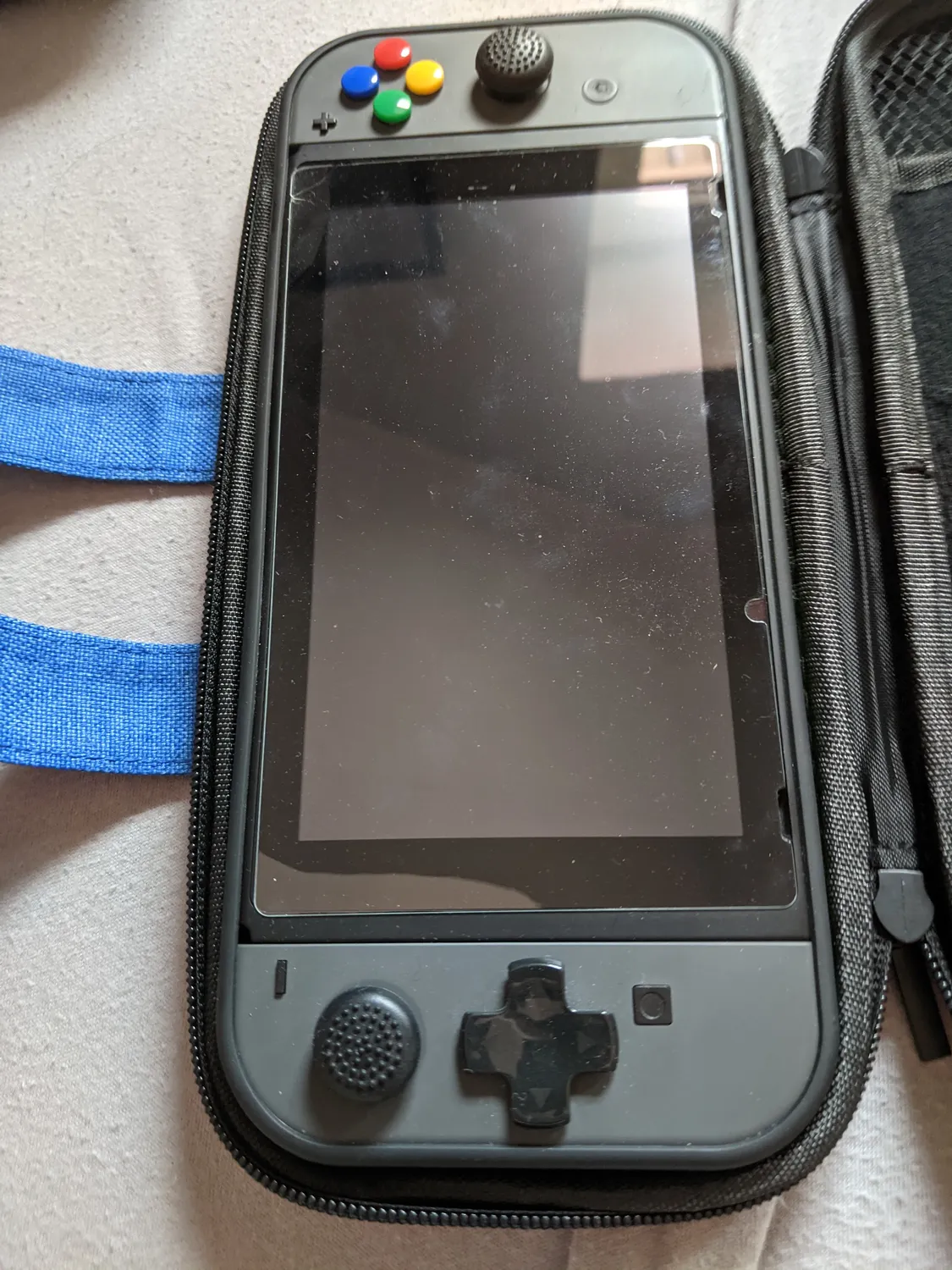 MoKo Switch OLED Custodia Rigida Rossa Mario 10 giochi