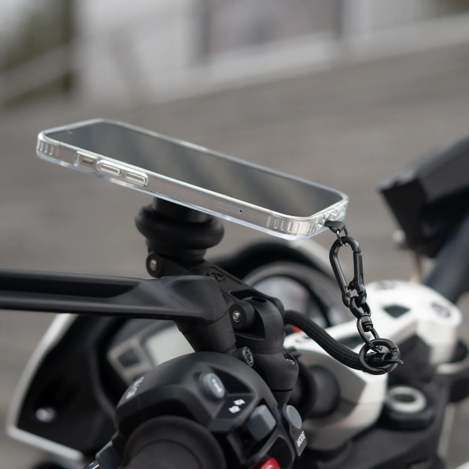 Shapeheart Cordino sicurezza telefono moto bici 22 cm