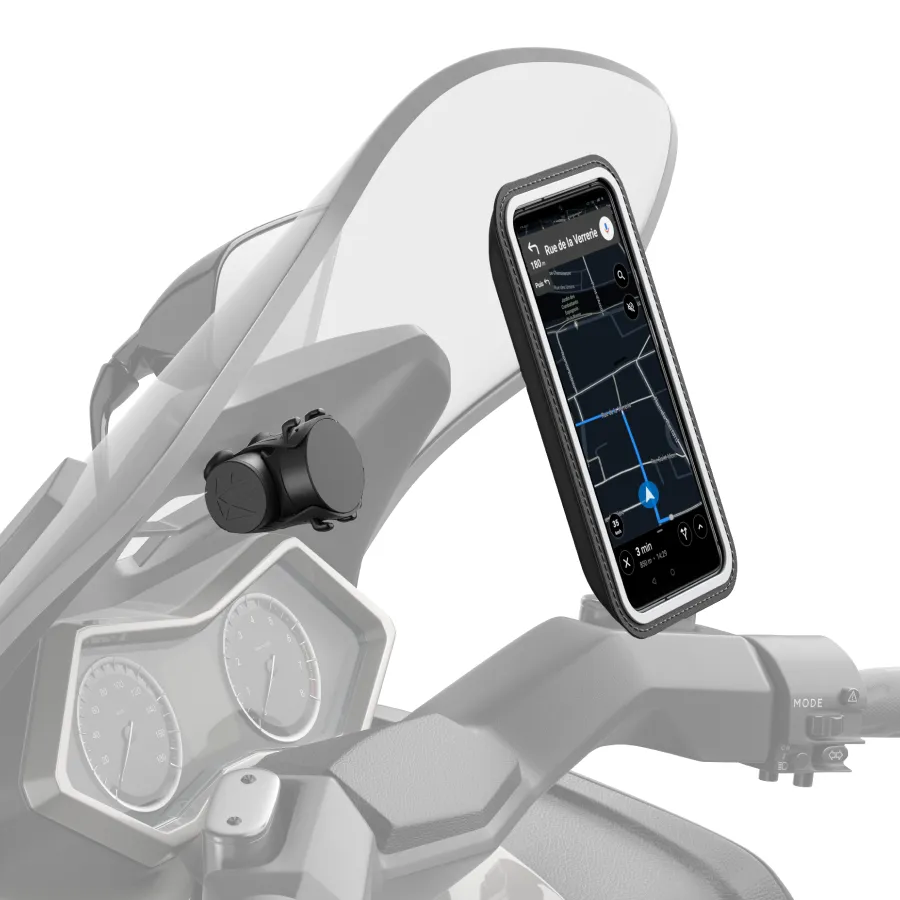 Shapeheart Classique Supporto Telefono Maxi Scooter XL antivibrazione