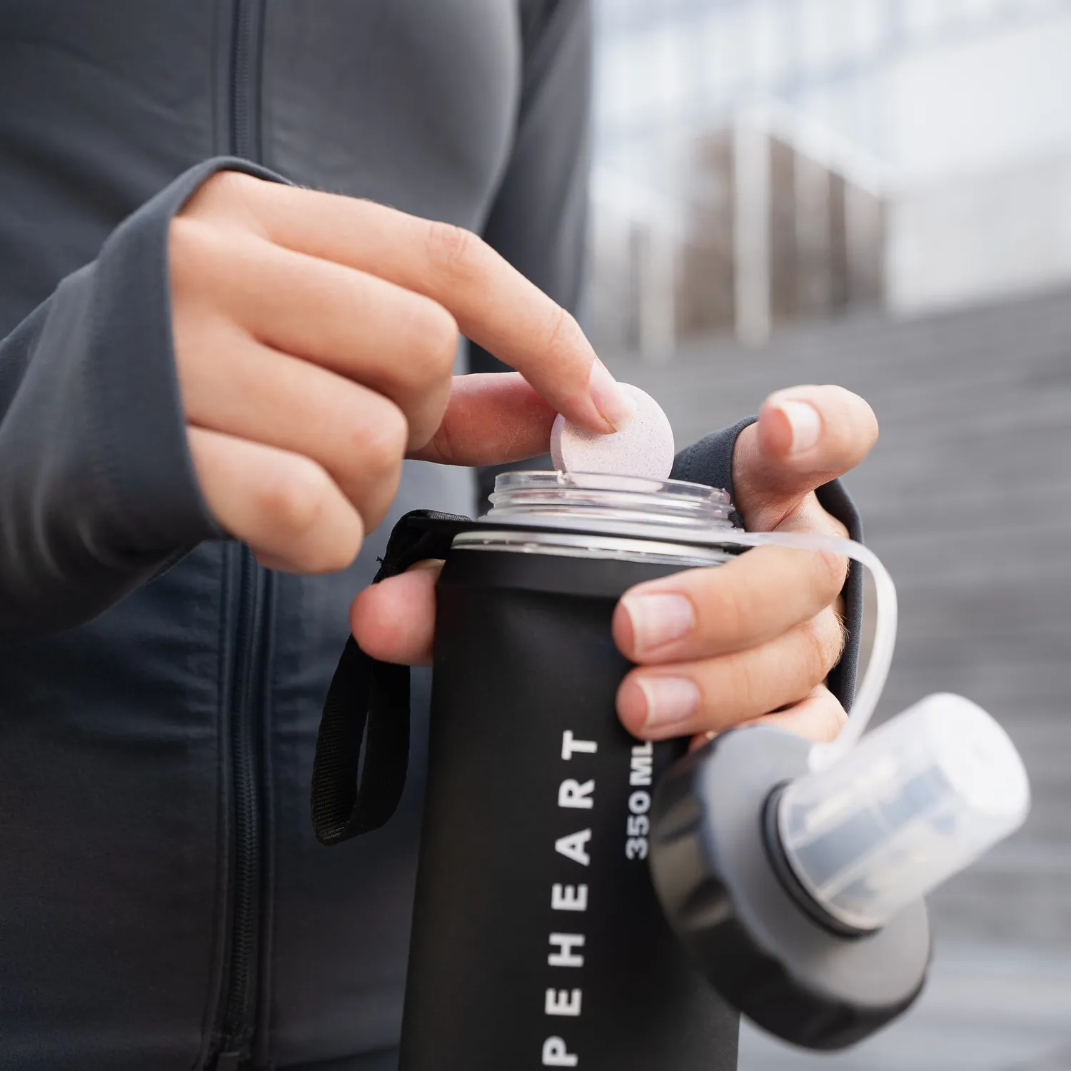 Shapeheart Run Pack 2 Borracce Flessibili 350 ml Senza BPA