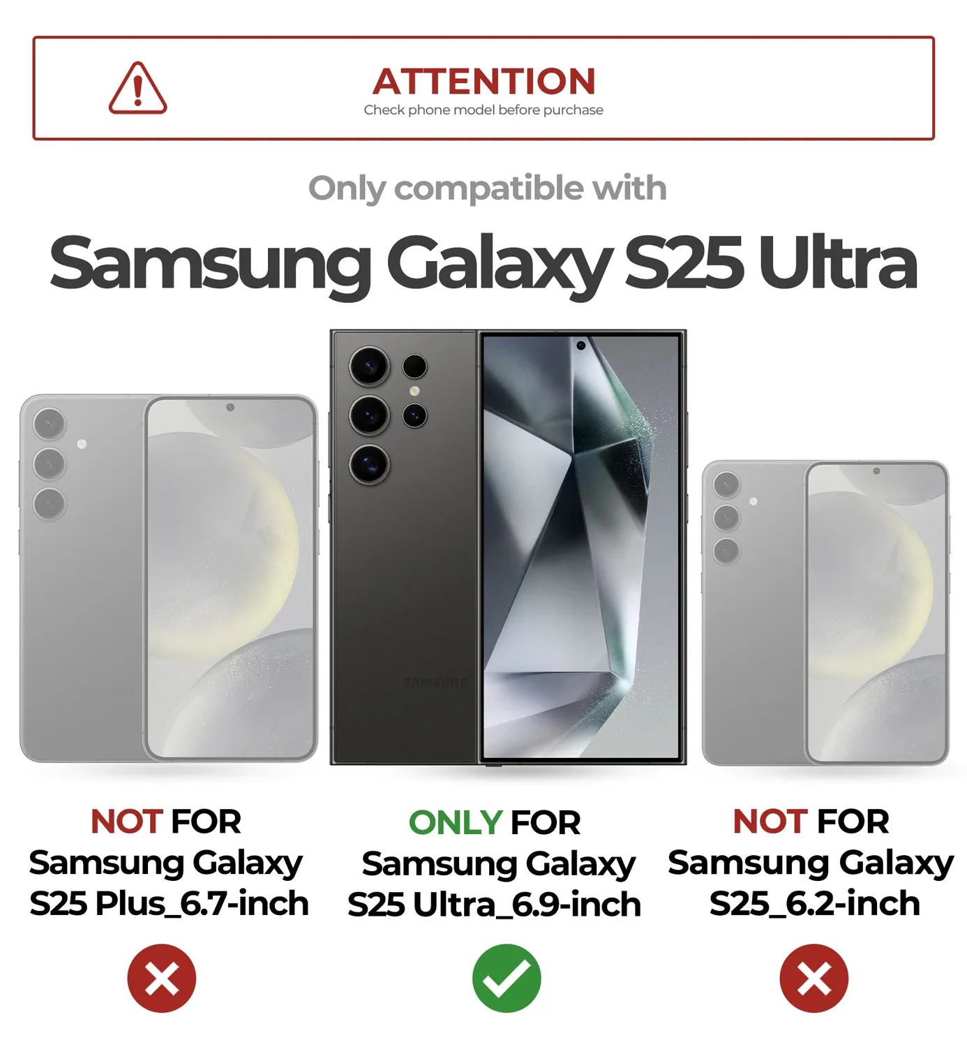 Dexnor Full Body Custodia Galaxy S25 Ultra Nera antiurto