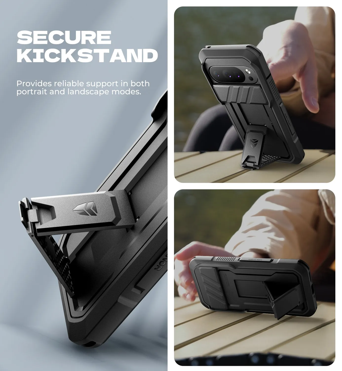 Dexnor Pixel 10 Pro cover nero copri-fotocamera integrale