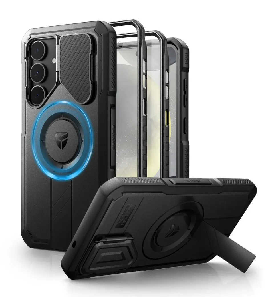 Dexnor Full Body cover Galaxy S25 Plus nera antishock