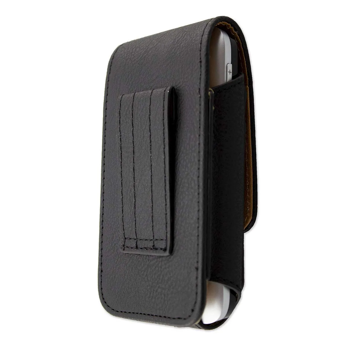 caseroxx Alcatel 2008G borsa pelle nera con passante