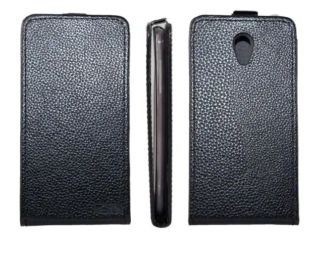 caseroxx Flip Cover Medion Life E5004 MD 99628 nero