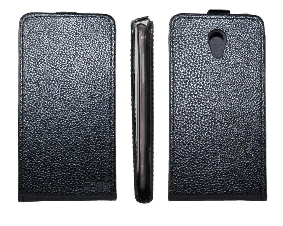 caseroxx Flip Cover Medion Life E5004 MD 99628 nero