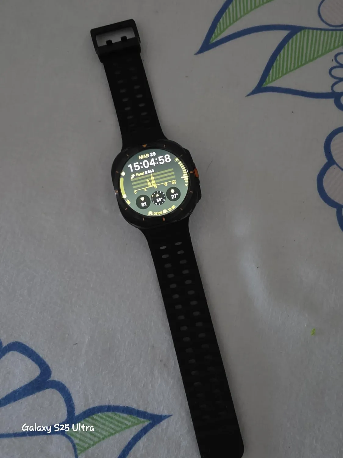 MoKo Sportivo Galaxy Watch Ultra 47mm cinturino nero silicone