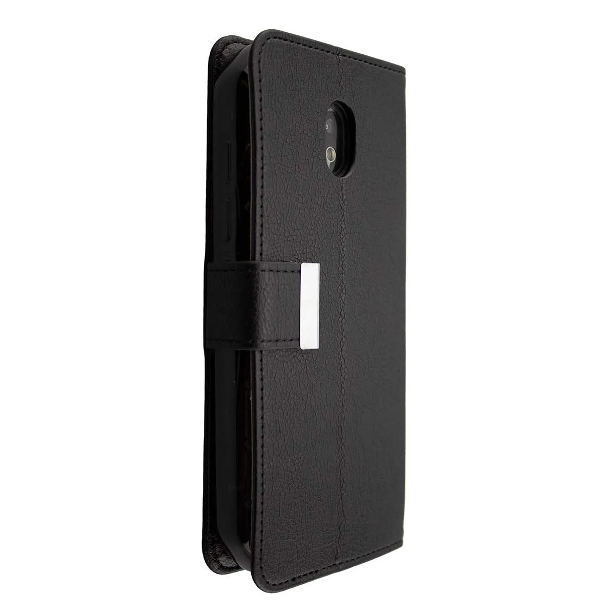 caseroxx Cat S42 S42 H+ custodia portafoglio nera
