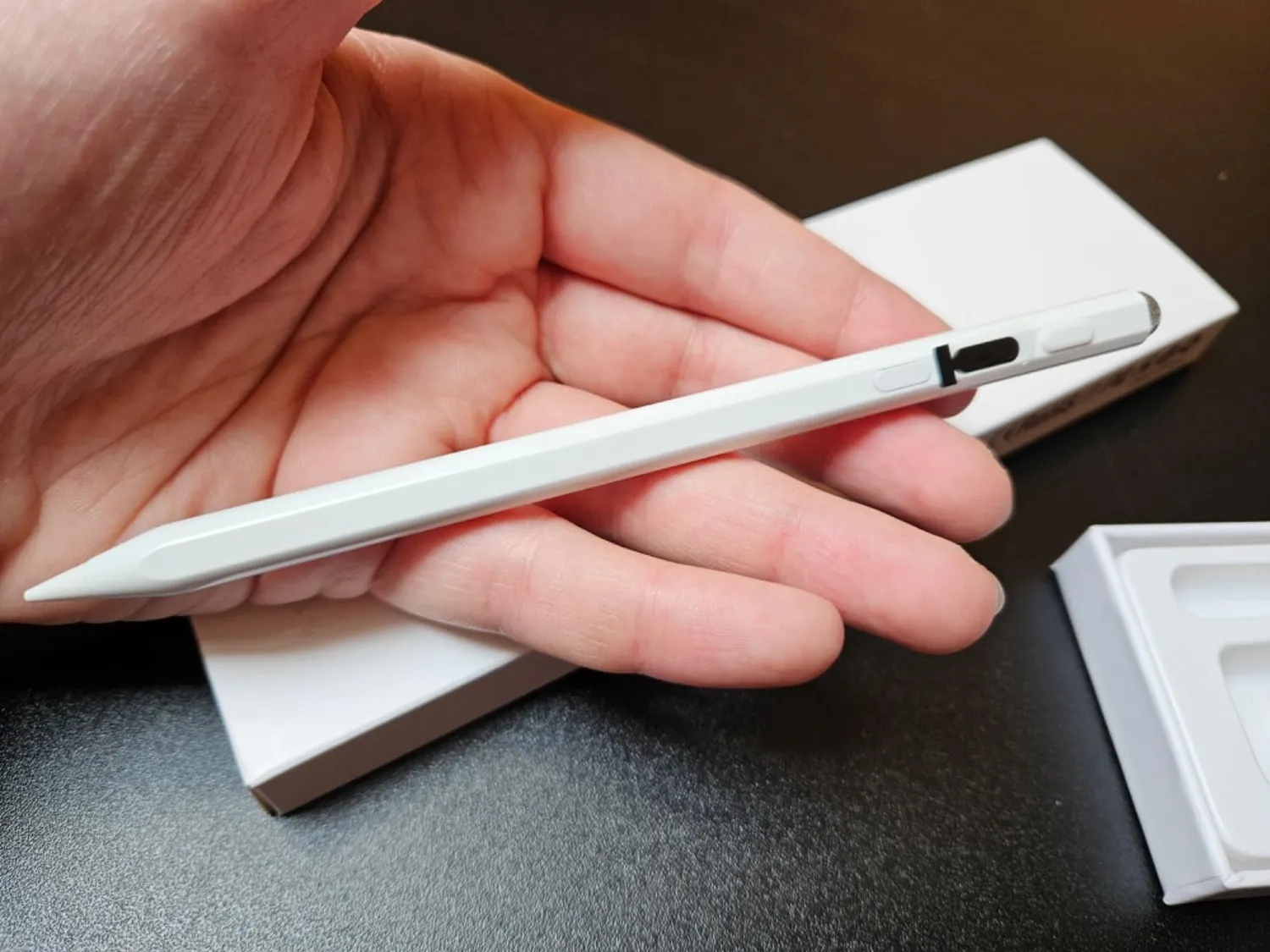 MoKo penna stilo iPad doppia punta bianca USB-C 10 ore