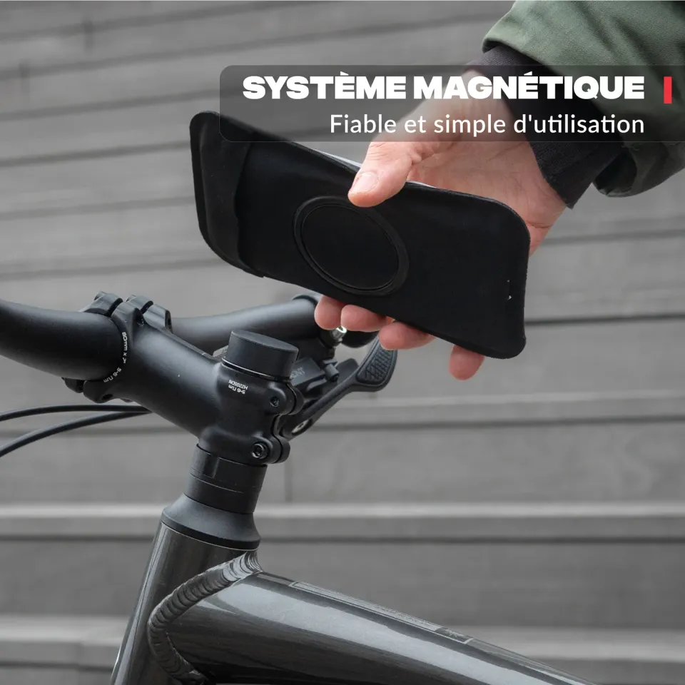 Shapeheart Bike supporto telefono bici attacco XL magnetico