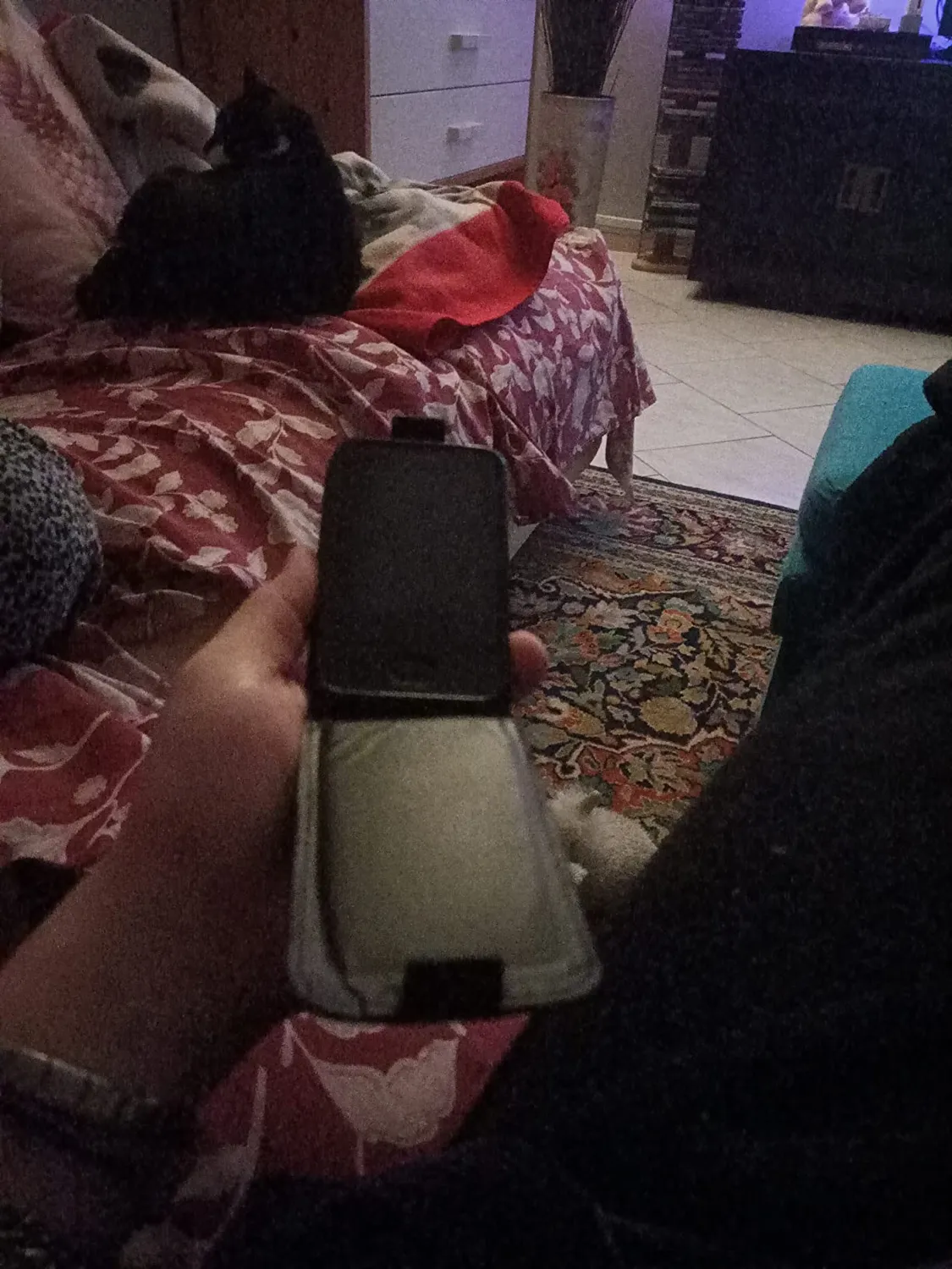 caseroxx Flip Cover Dexcom G6 Receiver Custodia Nero Finta Pelle