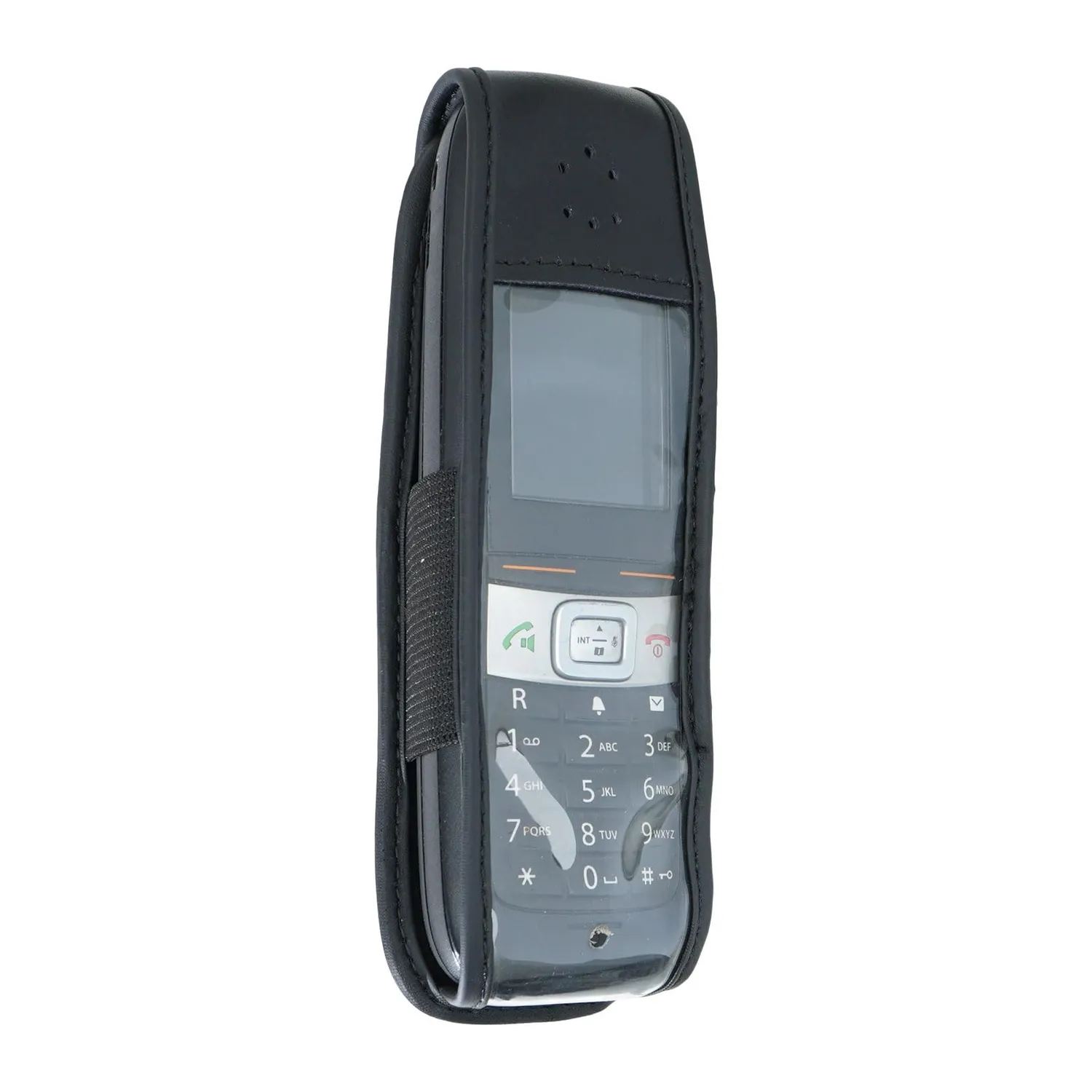 caseroxx Custodia Pelle Gigaset E630 / E630HX / R650H Pro Clip Nera