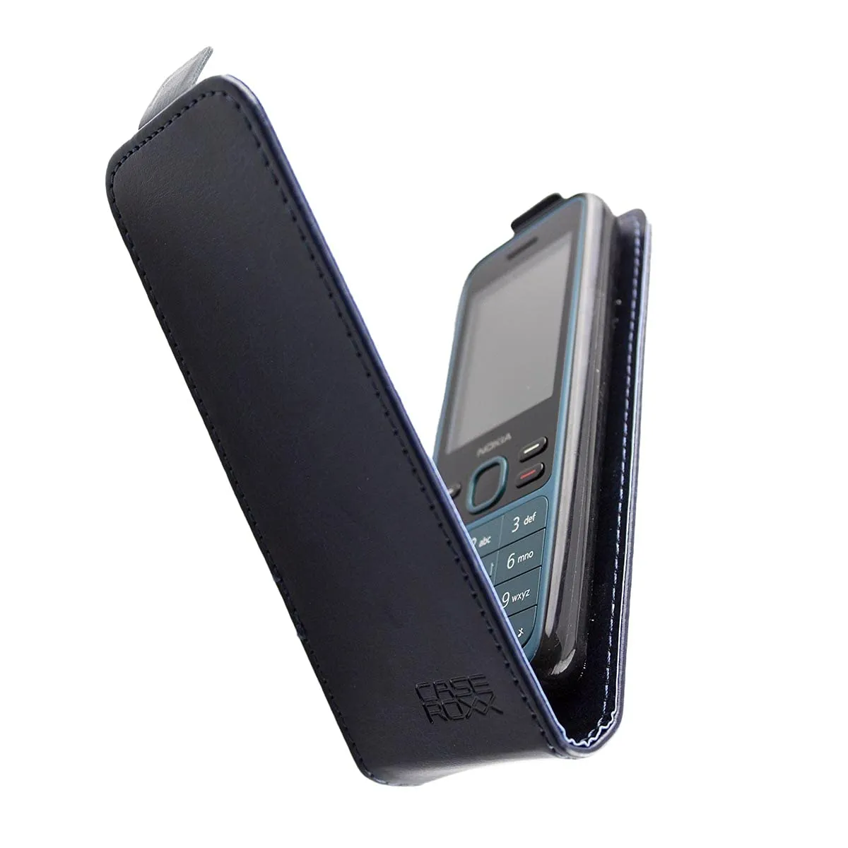 caseroxx Flip Cover custodia Nokia 125/150 2020 azzurro magnetica