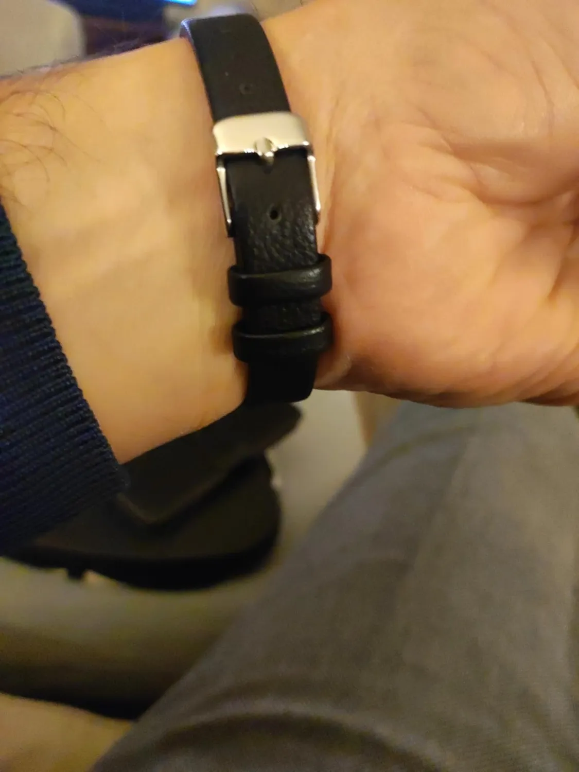MoKo cinturino pelle per Fitbit Inspire marrone classico