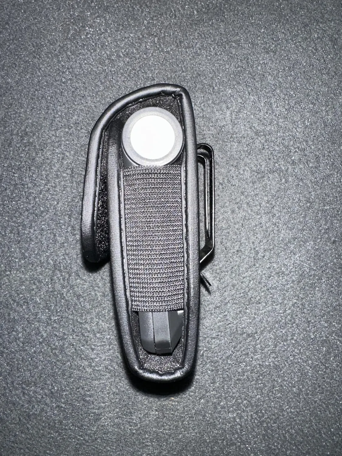 caseroxx custodia cercapersone Swissphone nylon nero antiurto