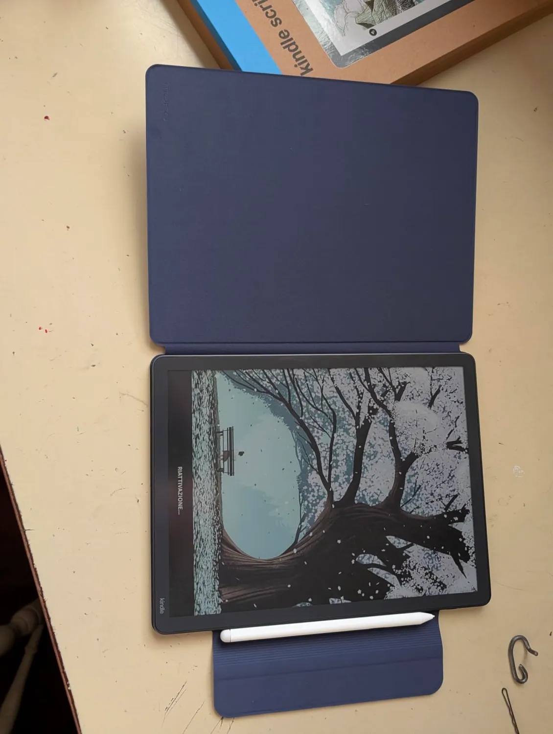 MoKo Kindle Scribe 11" 2025 custodia magnetica nero sottile