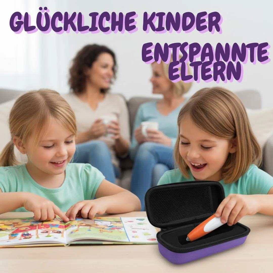 caseroxx Custodia TipToi EVA Unicorno Viola