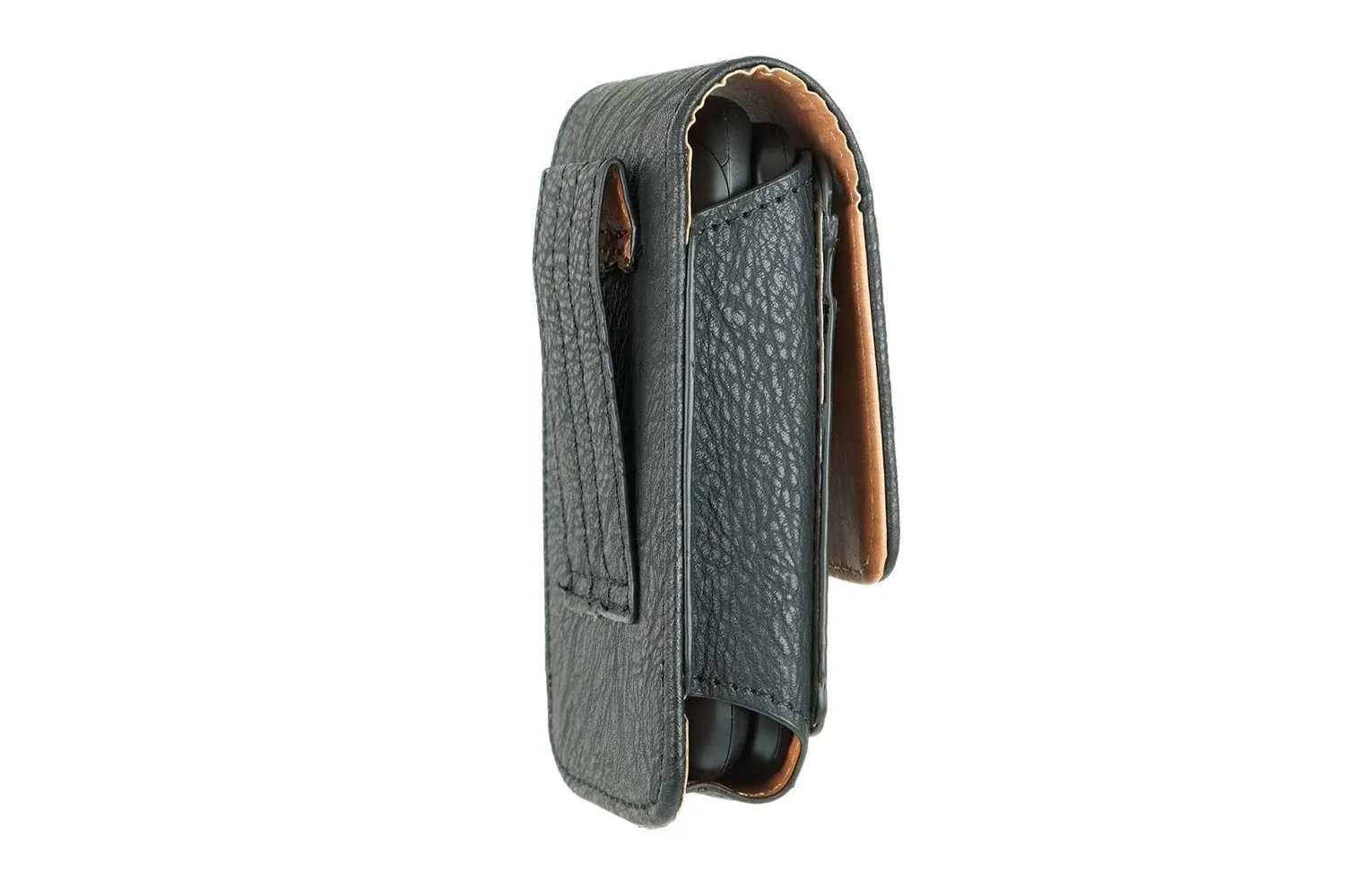 caseroxx Outdoor Panasonic KX-TU550 tasca pelle nera cintura