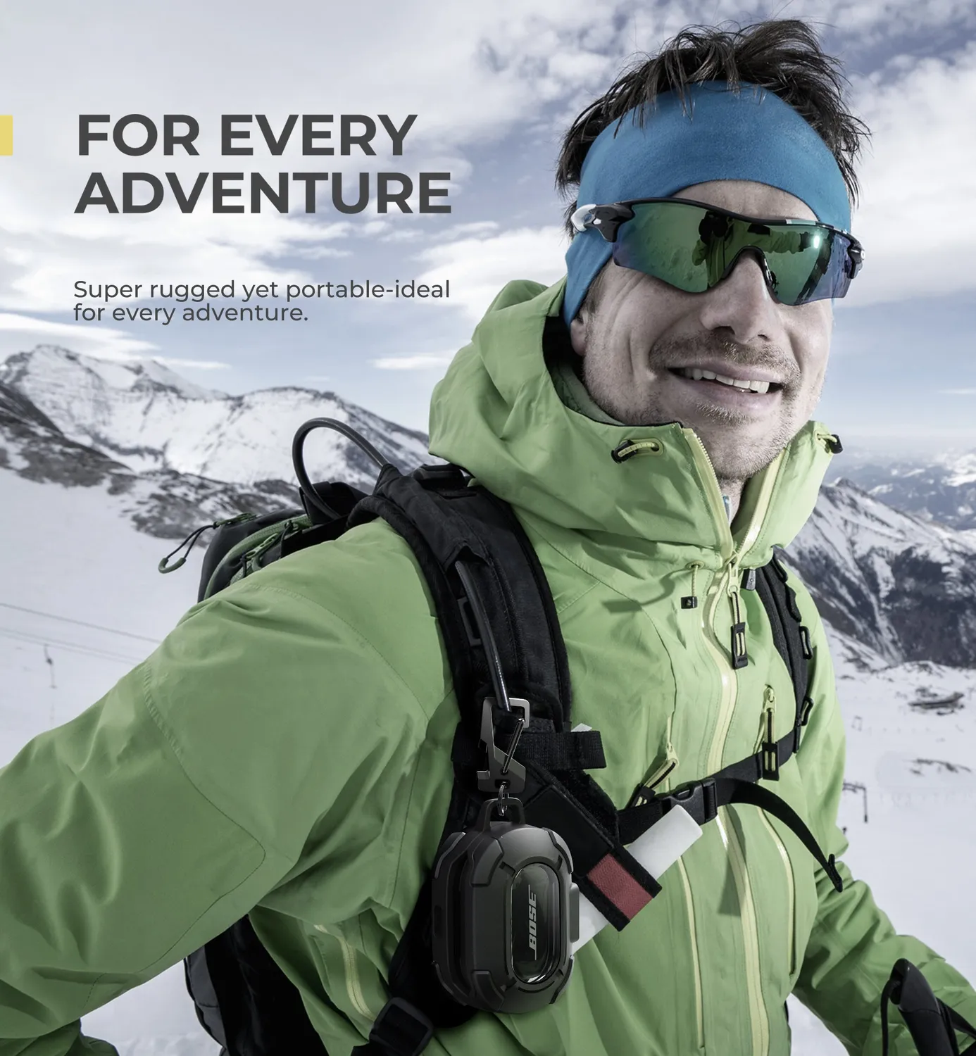 Dexnor Bose QuietComfort 2024 cover cuffie nera rugged