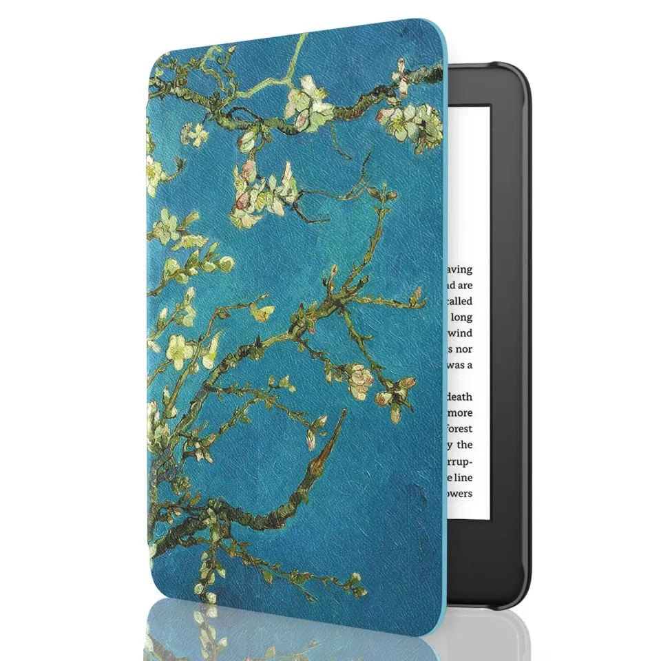MoKo Kindle 6" 11a Gen 2022-2024 custodia albicocchi in fiore stand