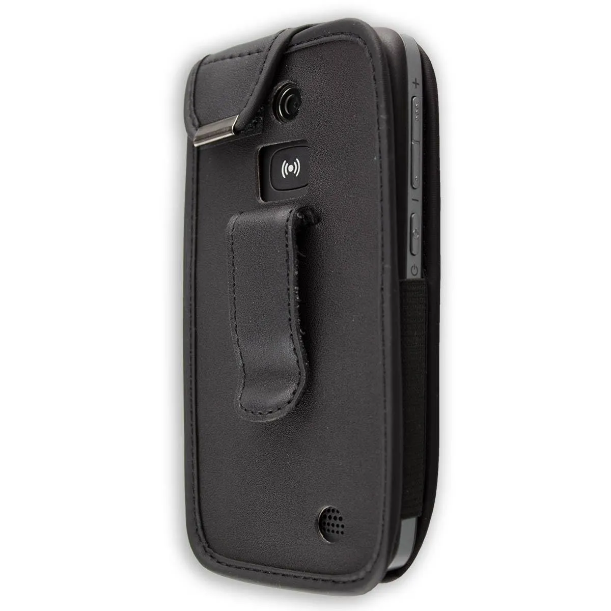 caseroxx Doro Liberto 822 fondina con clip vera pelle nero