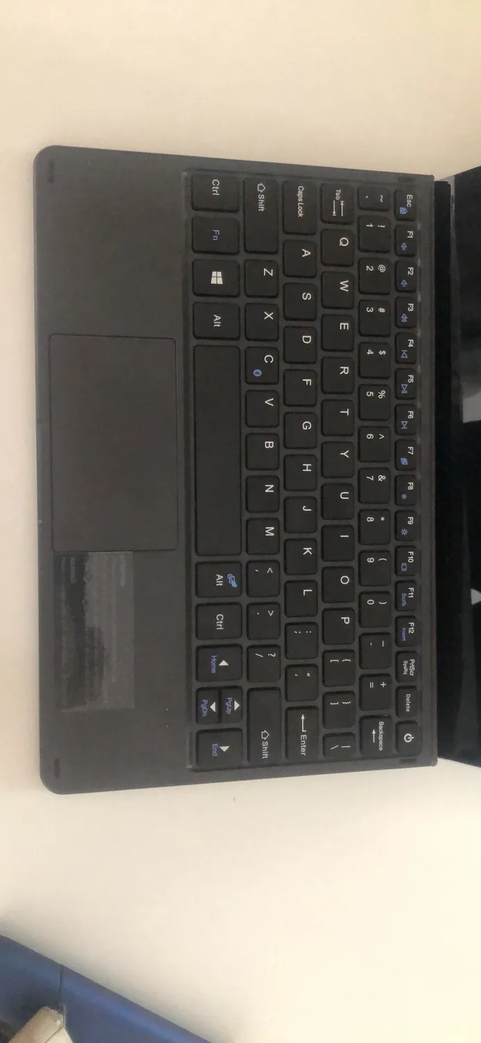 MoKo Surface Go Tastiera Bluetooth Grigia QWERTY inglese