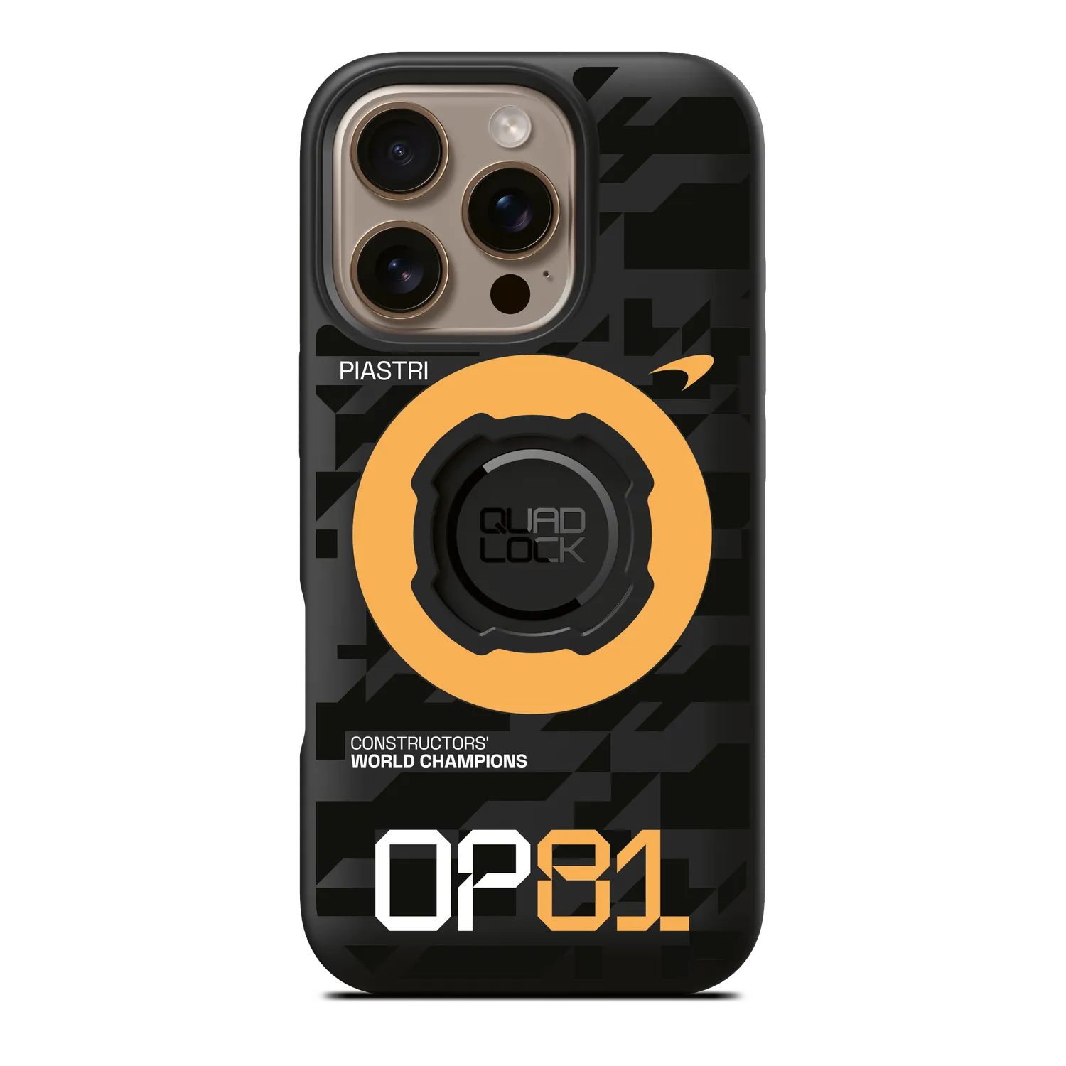 Quad Lock MAG custodia Oscar Piastri 2026 iPhone 17 magnetica