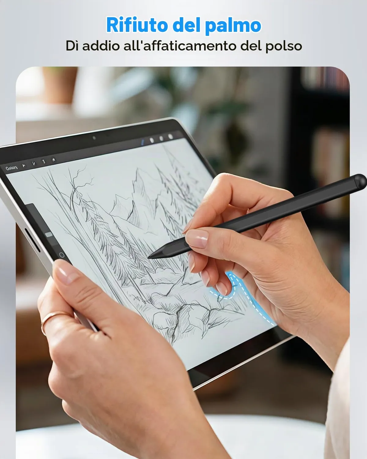 MoKo Surface Pro penna stylus Type-C 1024 livelli