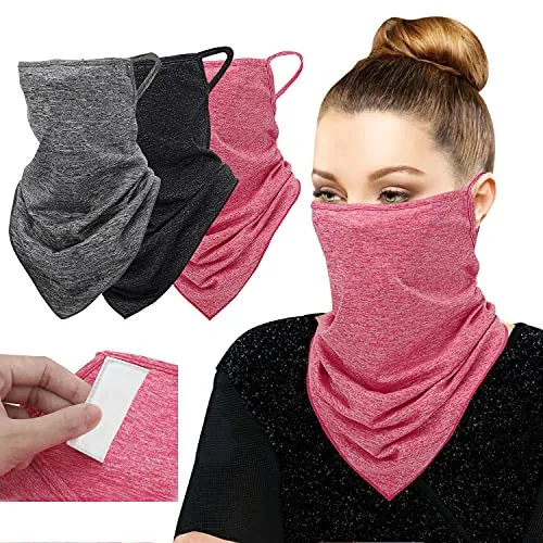 MoKo Bandana Copriviso Microfibra 3 Pz Reggiorecchie Sole