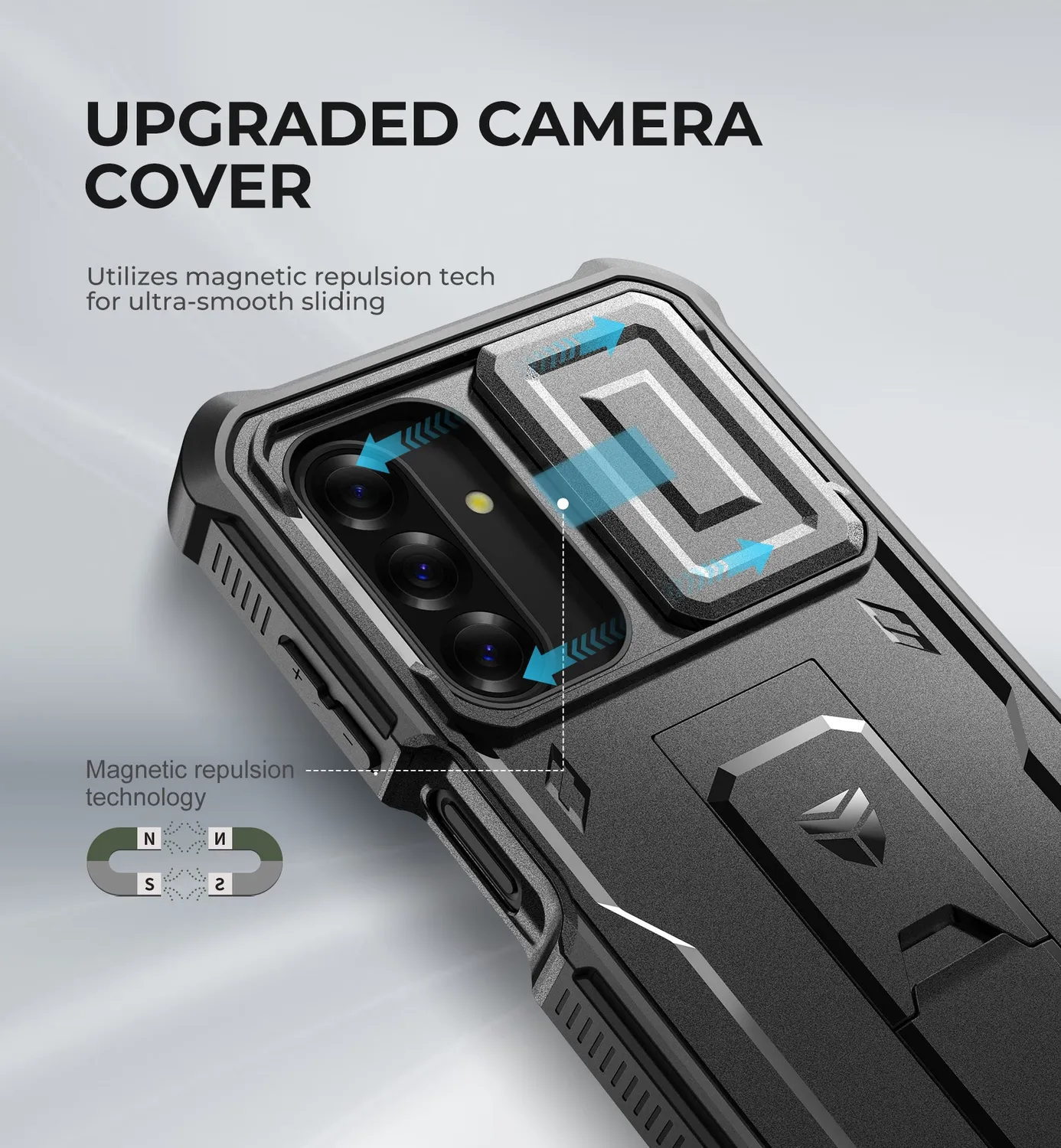 Dexnor Galaxy A26 5G cover verde antiurto 2 pellicole