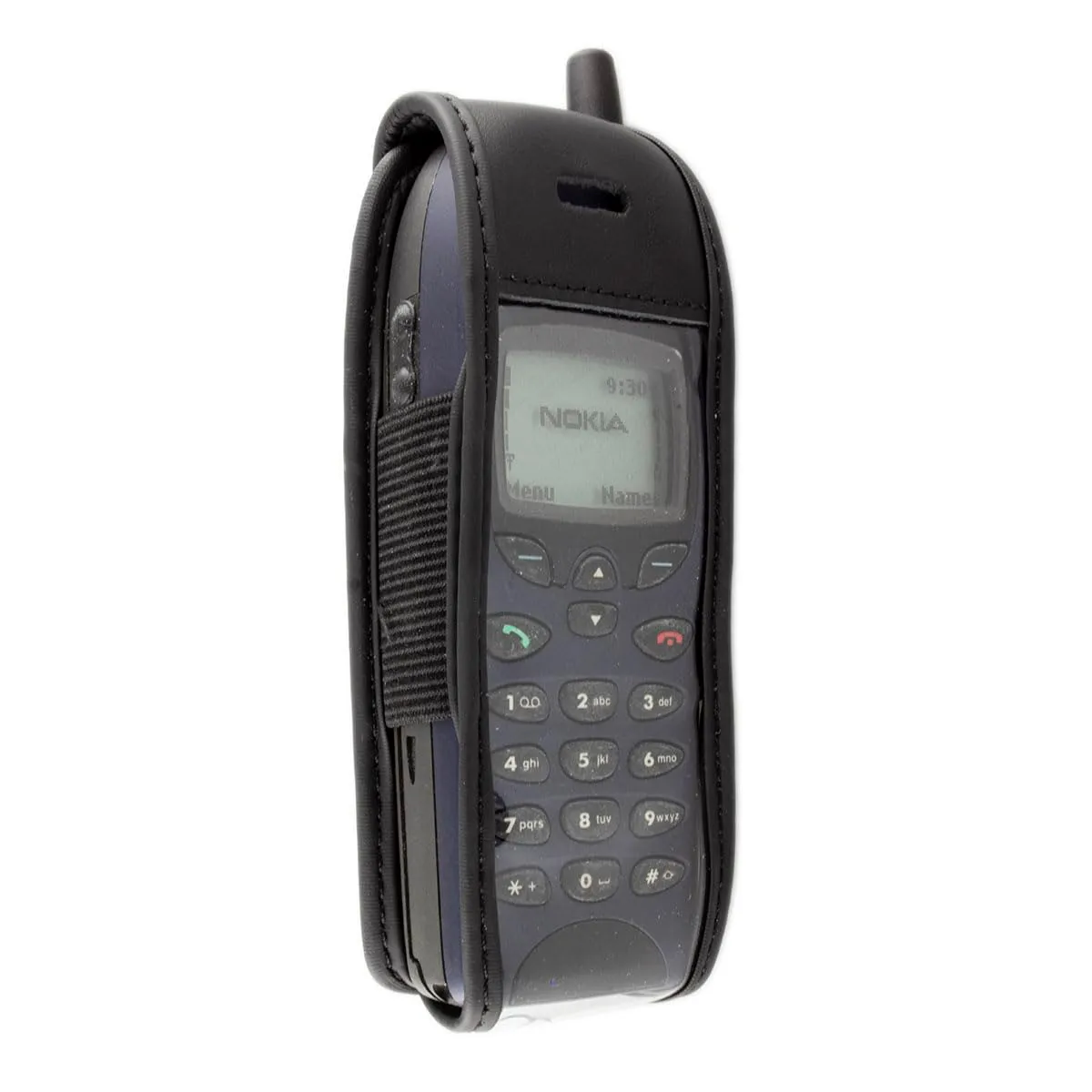 caseroxx Nokia 5110 6110 6150 borsello pelle nero
