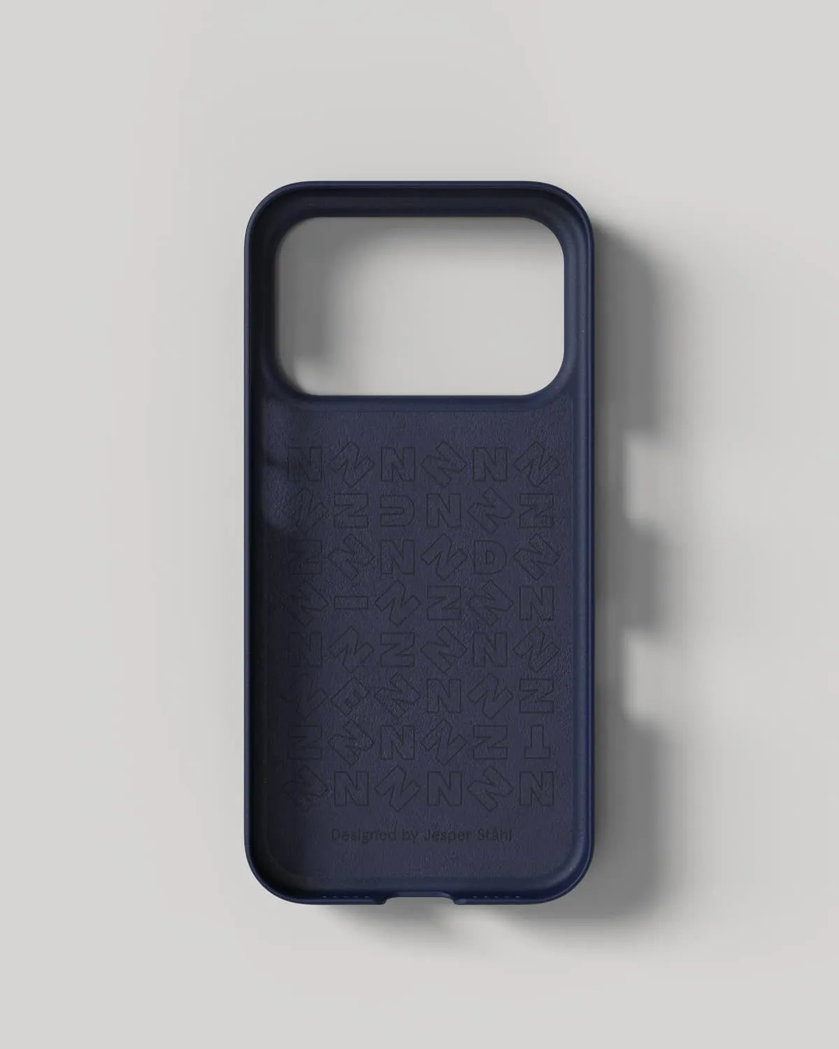 Nudient Thin Case iPhone 17 Pro cover Ocean Blue sottile