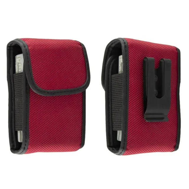 caseroxx custodia cercapersone Swissphone nylon con clip