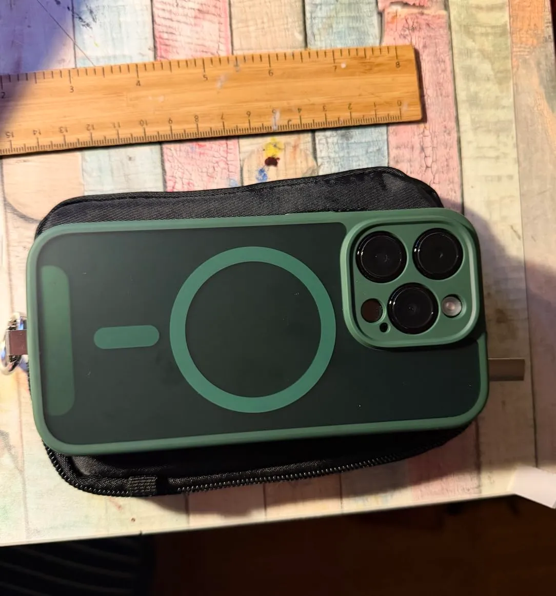MoKo Laccio Cellulare Tracolla Nero con Portafoglio RFID
