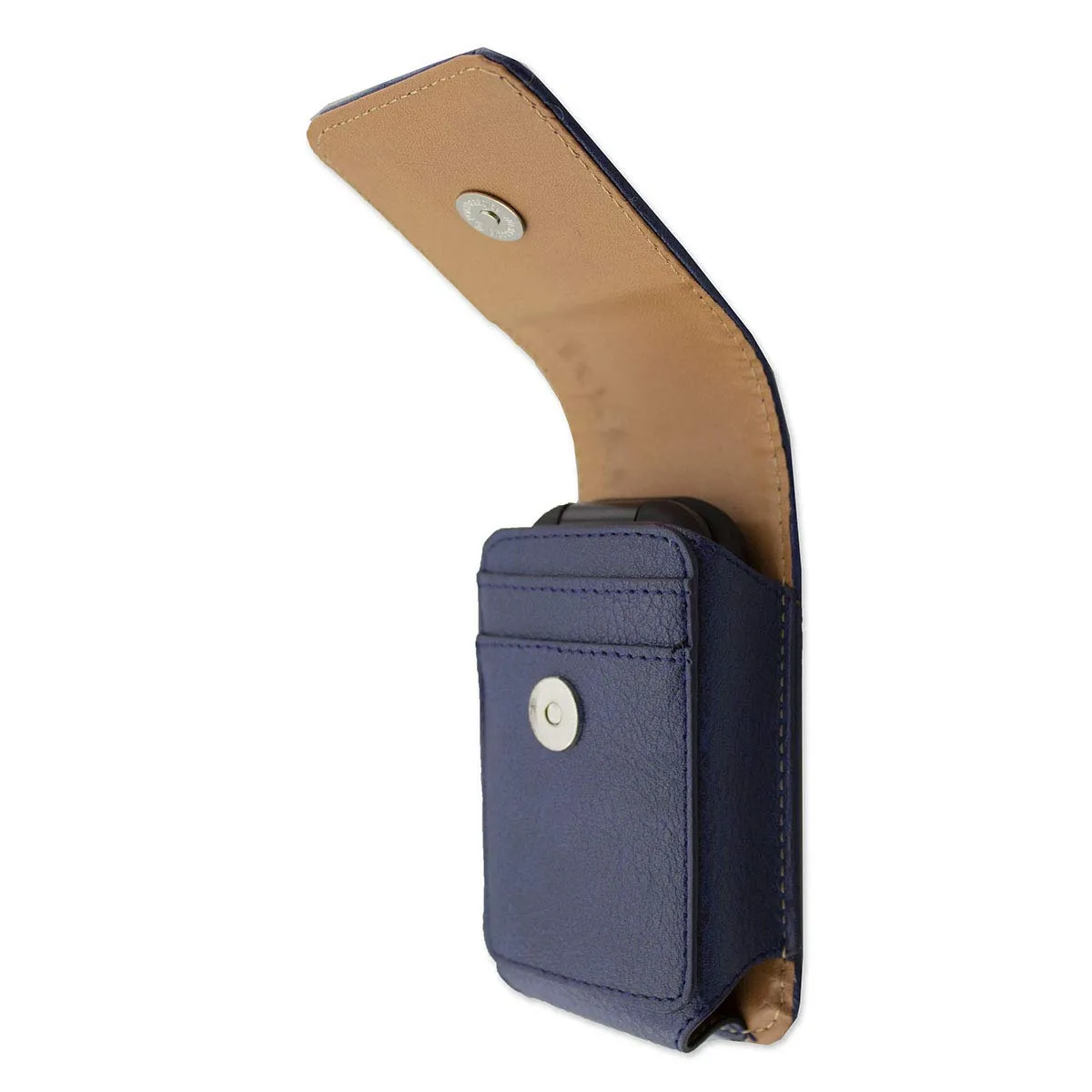 caseroxx Outdoor Panasonic KX-TU339 borsello azzurro pelle