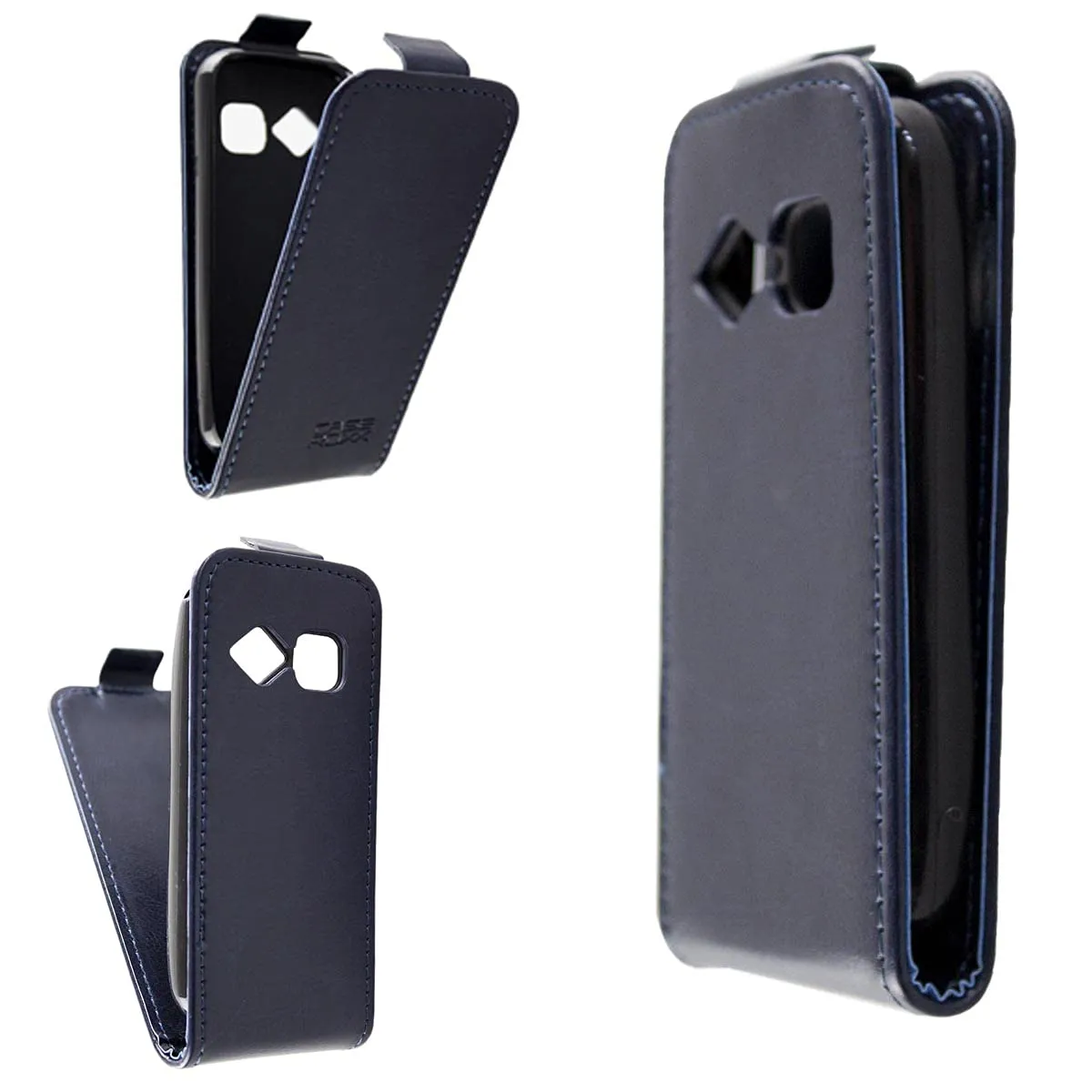 caseroxx Easyfone Prime-A5 flip cover nera magnetica
