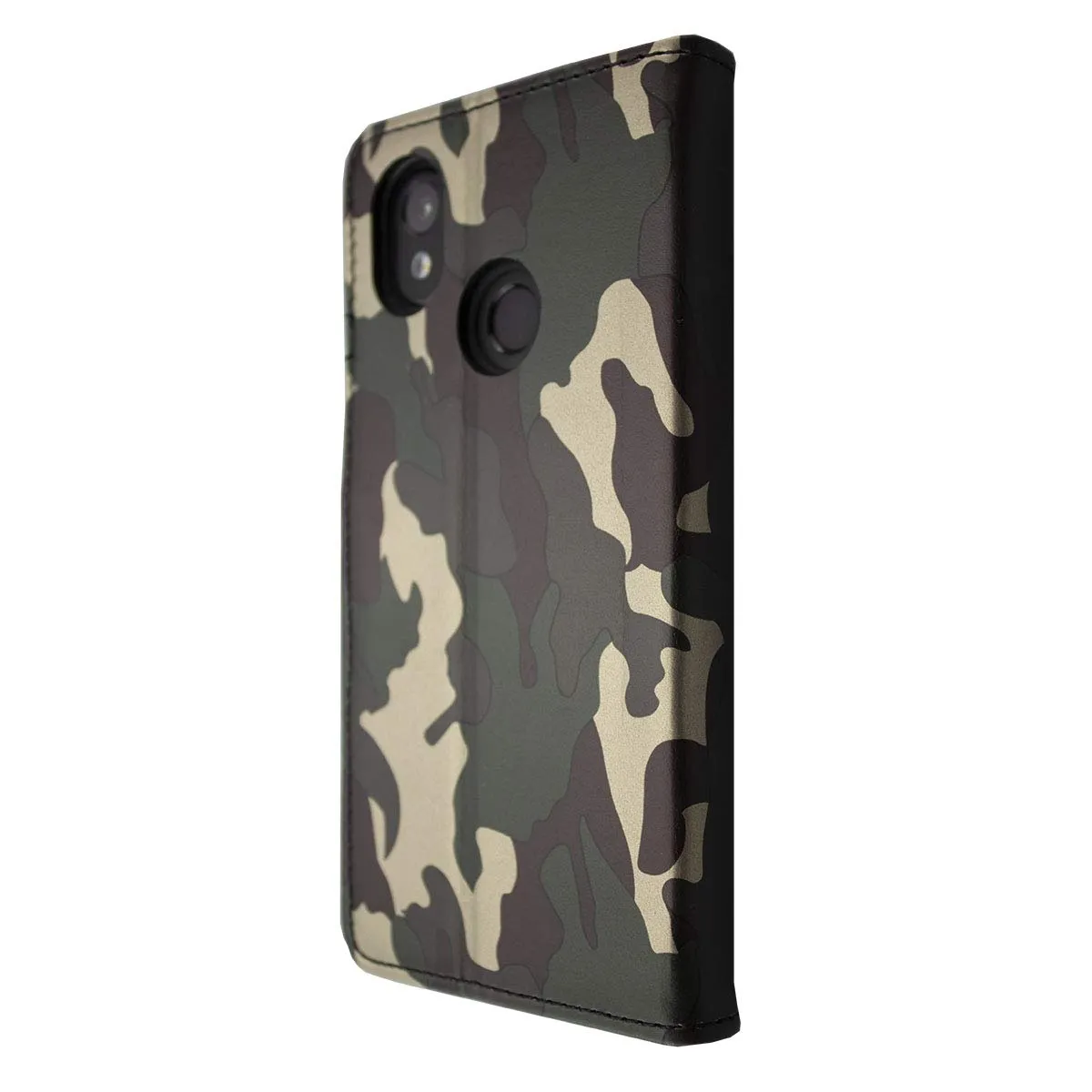 caseroxx Cat S52 cover portafoglio bookstyle mimetica