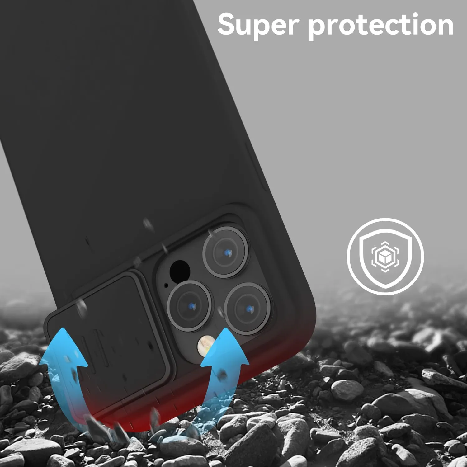 CloudValley iPhone 15 Pro Max cover silicone nera magsafe