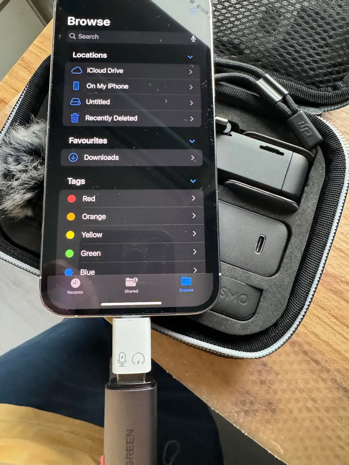 MoKo Adattatore Lightning USB-C+USB-A 2 Pezzi OTG