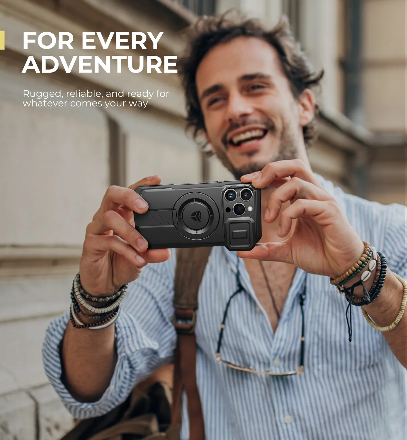 Dexnor iPhone 13 Pro cover antiurto MagSafe nera